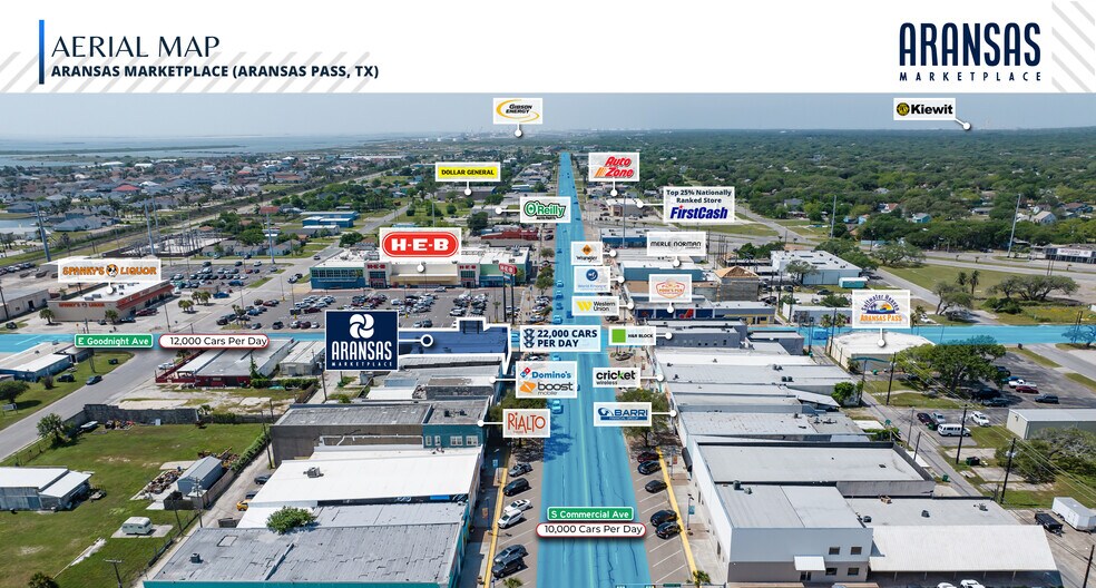 More Photos Of 361 S Commercial St, Aransas Pass Freestanding For Lease