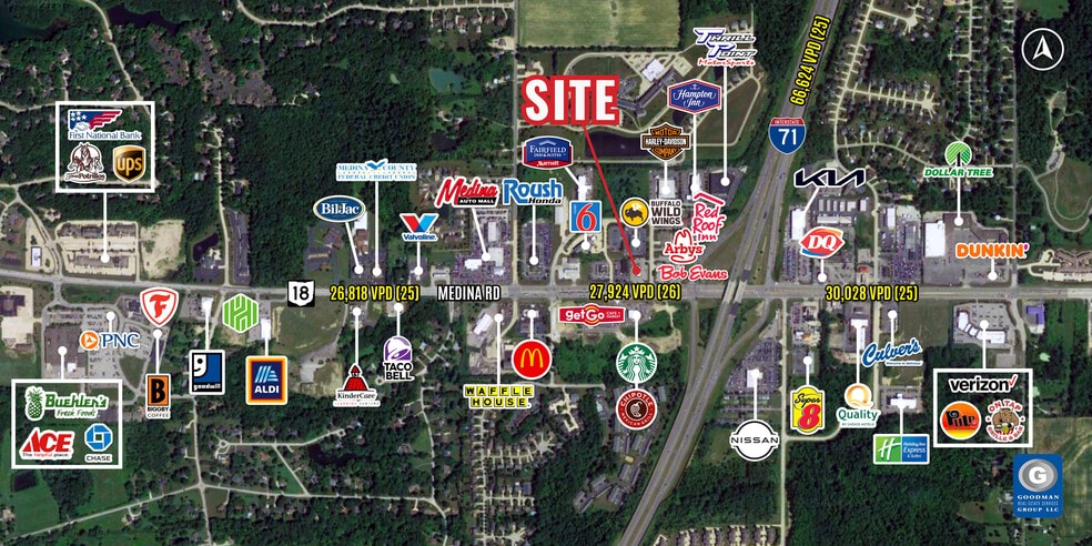 More Photos Of 3067 Medina Rd, Medina Fast Food For Lease