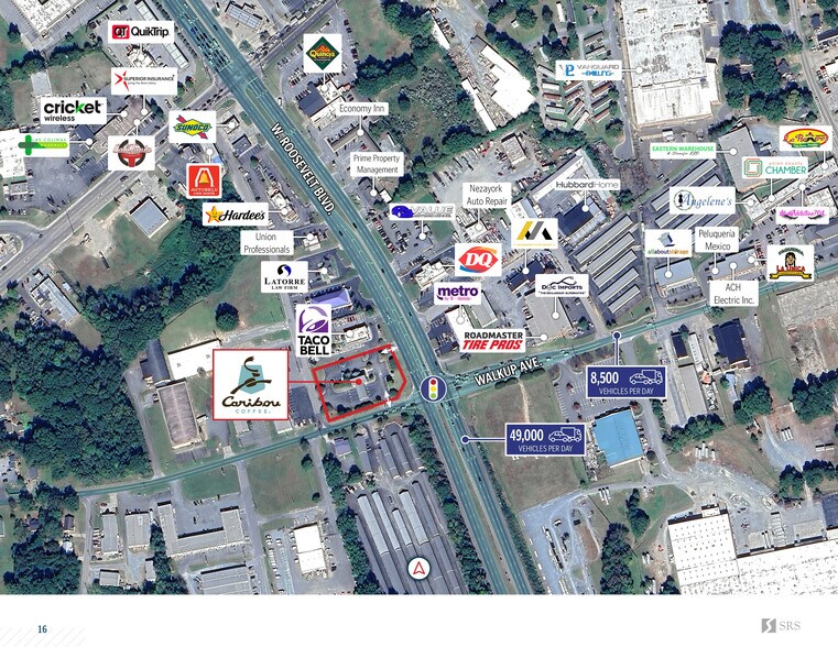 More Photos Of 301 W Roosevelt Blvd, Monroe Freestanding For Sale