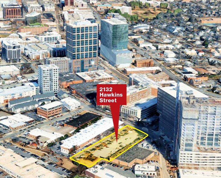 Primary Photo Of 2132 Hawkins St, Charlotte Land For Lease