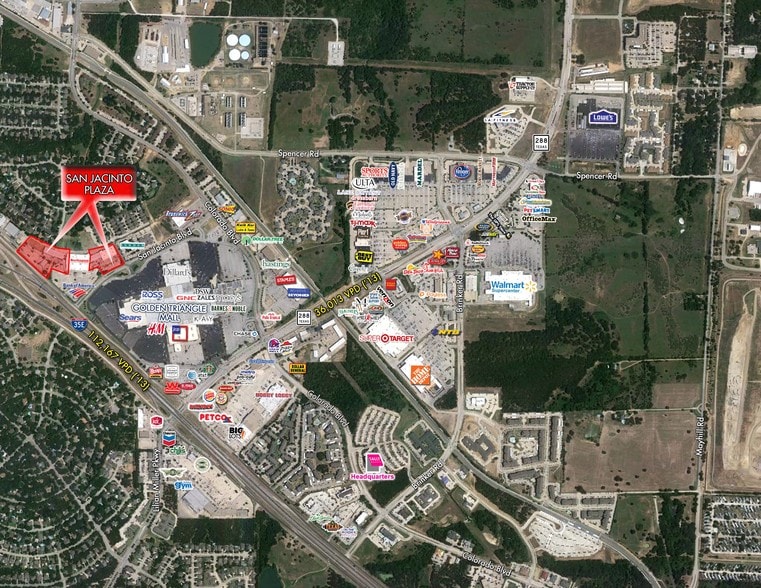 More Photos Of 2324 San Jacinto Blvd, Denton General Retail For Lease