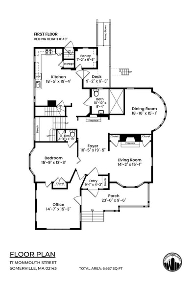 More Photos Of 17 Monmouth St, Somerville Apartments For Sale