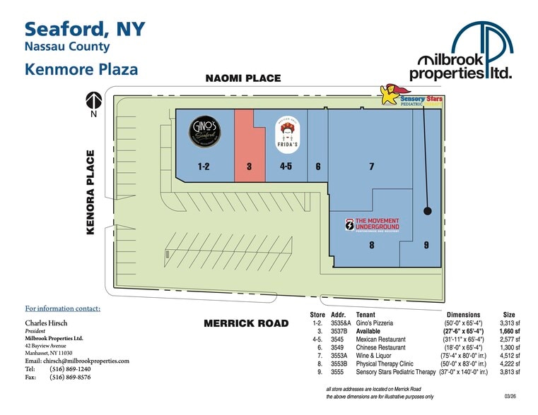 More Photos Of 3535-3555 Merrick Rd, Seaford Unknown For Lease