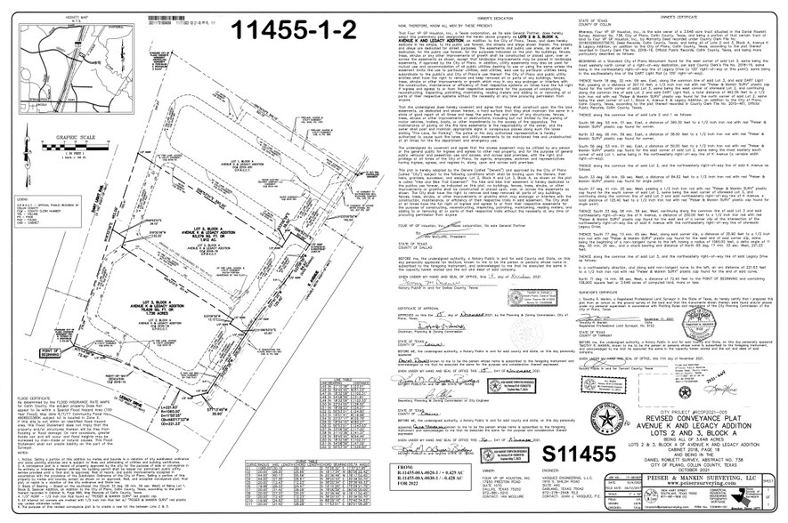 More Photos Of NEQ Legacy Dr & K Ave, Plano Land For Sale