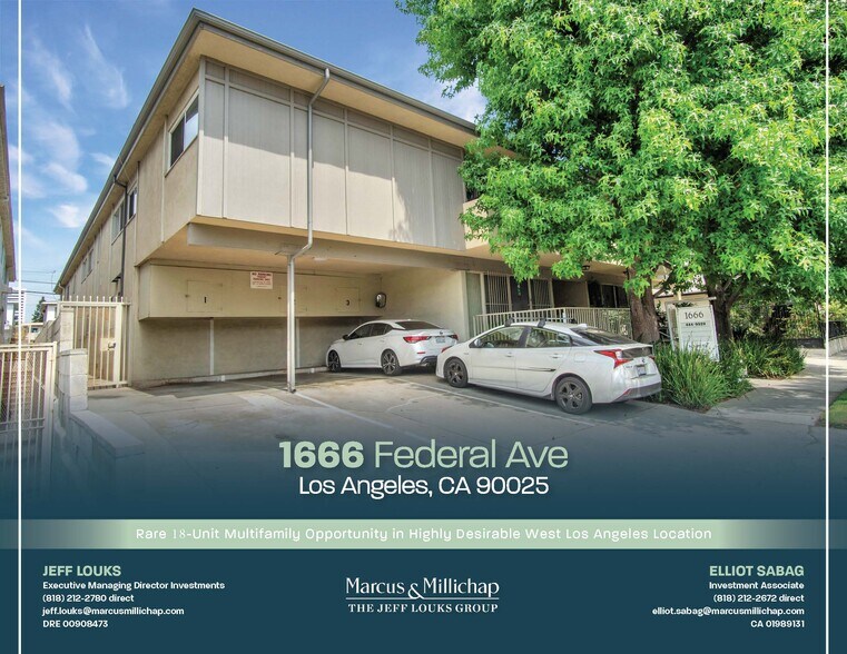 Primary Photo Of 1666 Federal Ave, Los Angeles Apartments For Sale
