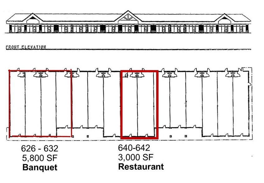 More Photos Of 626-654 E State Rd, Island Lake Storefront Retail Office For Lease