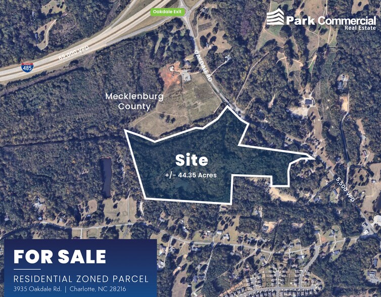 Primary Photo Of 3935 Oakdale Rd, Charlotte Land For Sale