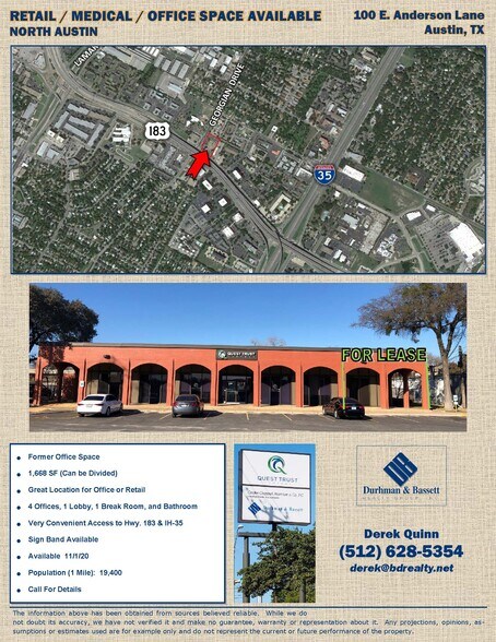 More Photos Of 100 E Anderson Ln, Austin Office For Lease