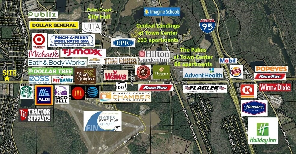 More Photos Of 4720 E Moody Blvd, Bunnell Freestanding For Sale