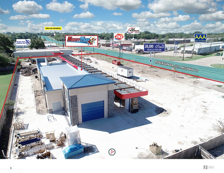 More Photos Of 415 N Robinson Dr, Robinson Carwash For Sale