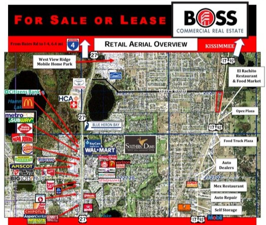 More Photos Of US Highway 17-92 at Bates Rd, Haines City Land For Lease
