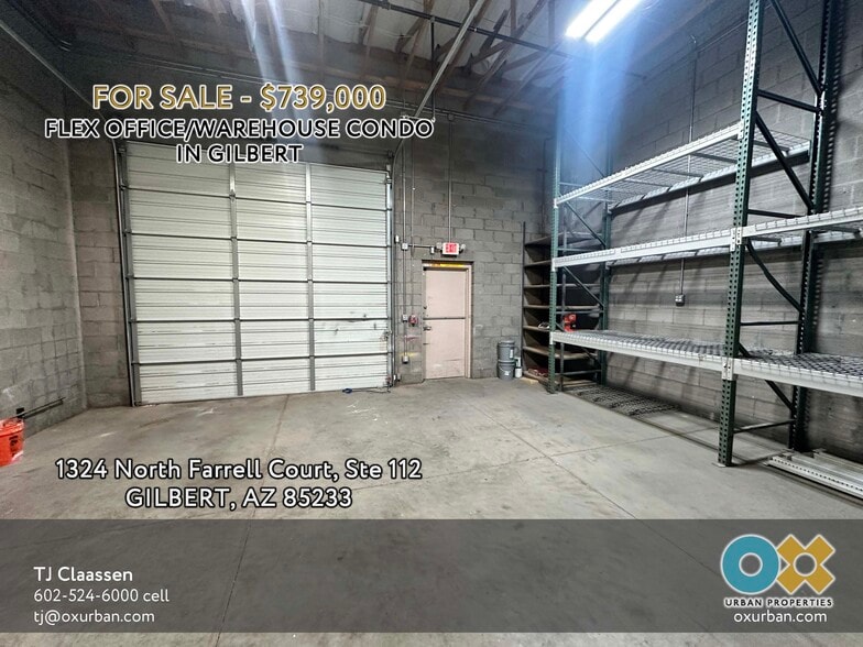 More Photos Of 1324 N Farrell Ct, Gilbert Warehouse For Sale
