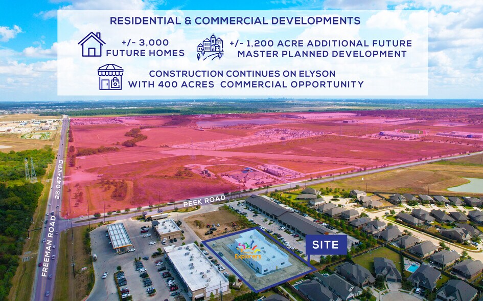 More Photos Of 6907 Peek Rd, Katy Daycare Center For Lease