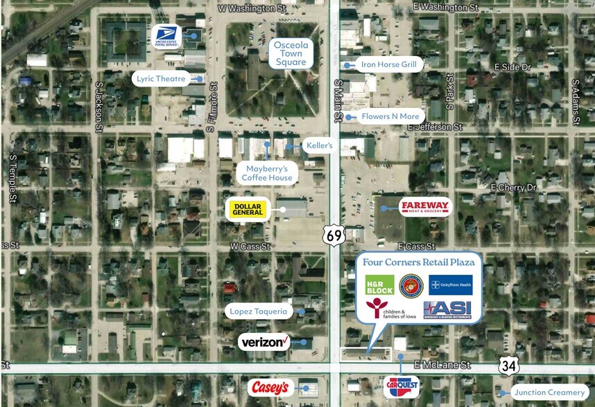 More Photos Of 105 E McLane St, Osceola Office For Sale