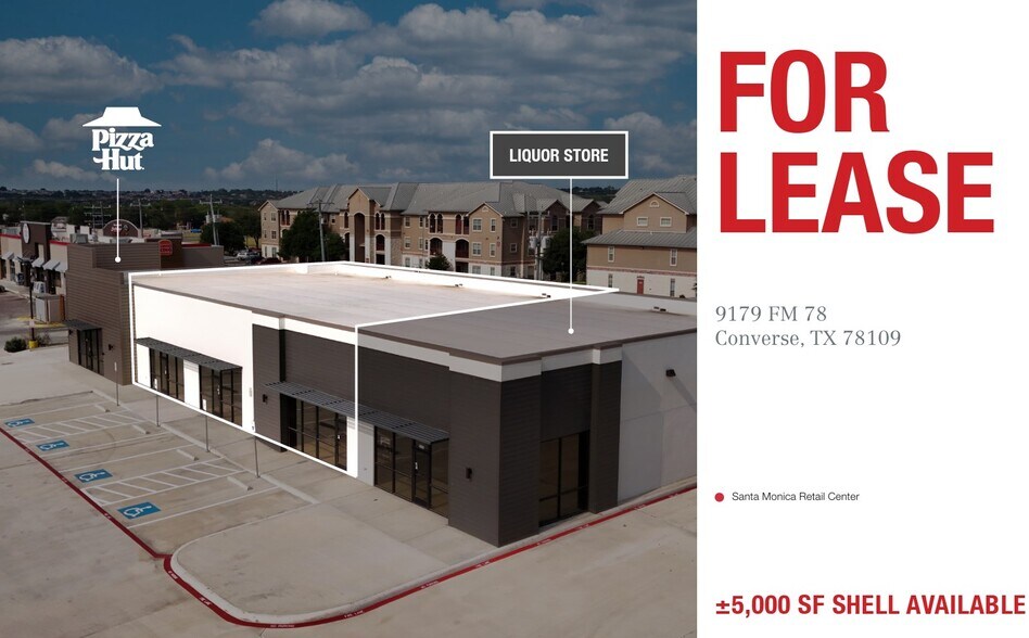 More Photos Of 9179 FM 78, Converse Storefront For Lease