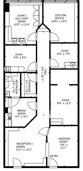 More Photos Of 1310 W Stewart Dr, Orange Medical For Sale