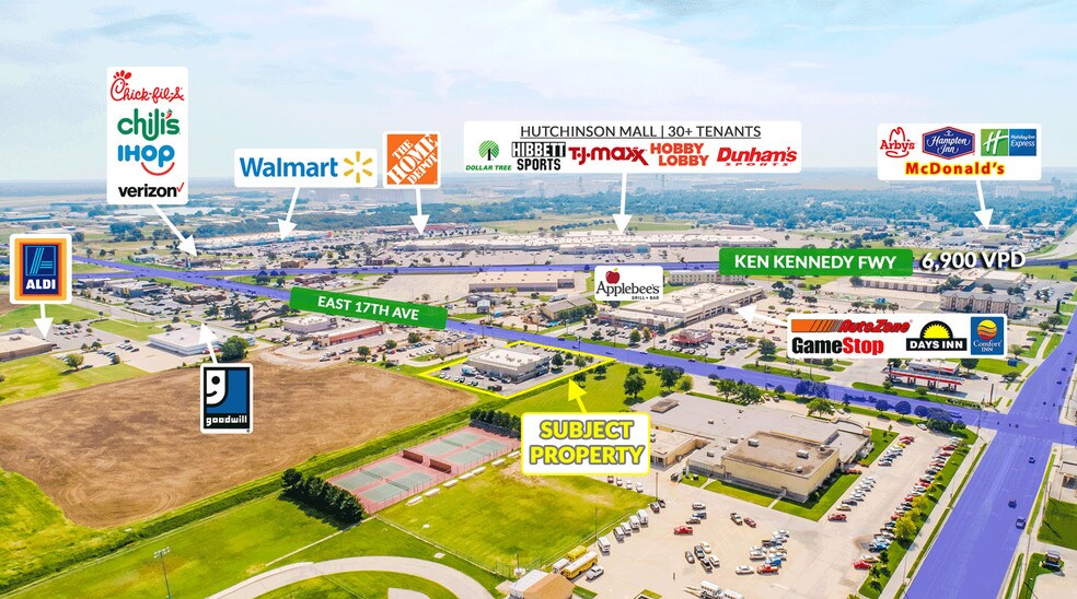 More Photos Of 1502-1510 E 17th Ave, Hutchinson Freestanding For Lease