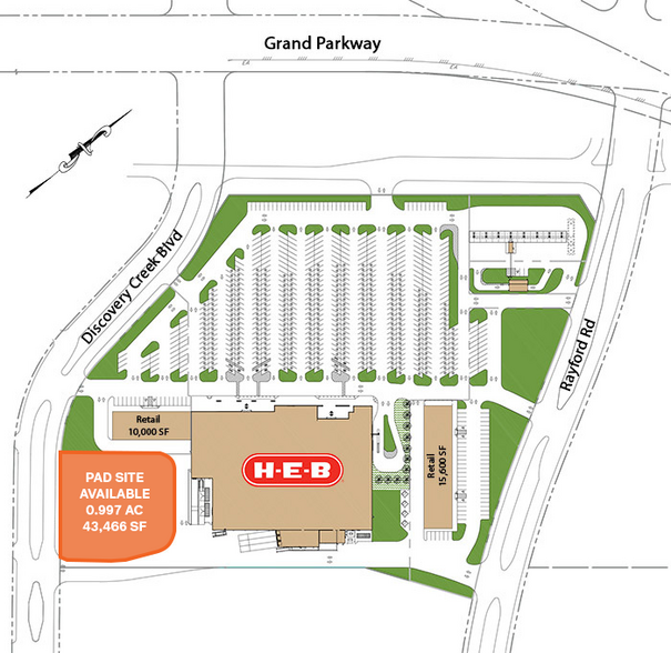 Primary Photo Of 3540 Rayford Rd, Spring Land For Lease