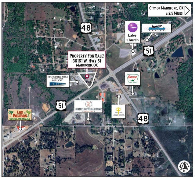 More Photos Of 36161 W Highway 51, Mannford Service For Sale