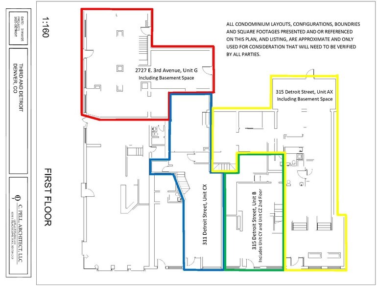 More Photos Of 2727 E 3rd Ave, Denver Storefront Retail Residential For Sale