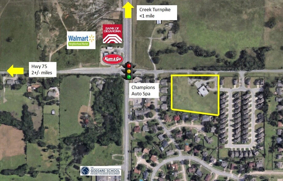 Primary Photo Of 424 W 111th St S, Jenks Land For Sale