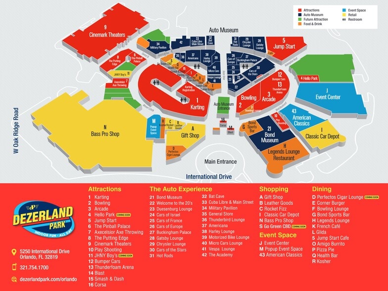 More Photos Of 5250 International Dr, Orlando Restaurant For Lease