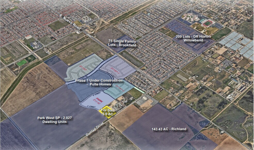 Primary Photo Of Dunlap Drive, Perris Land For Sale