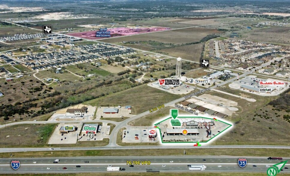 More Photos Of 11775 Interstate 35, Jarrell Unknown For Lease