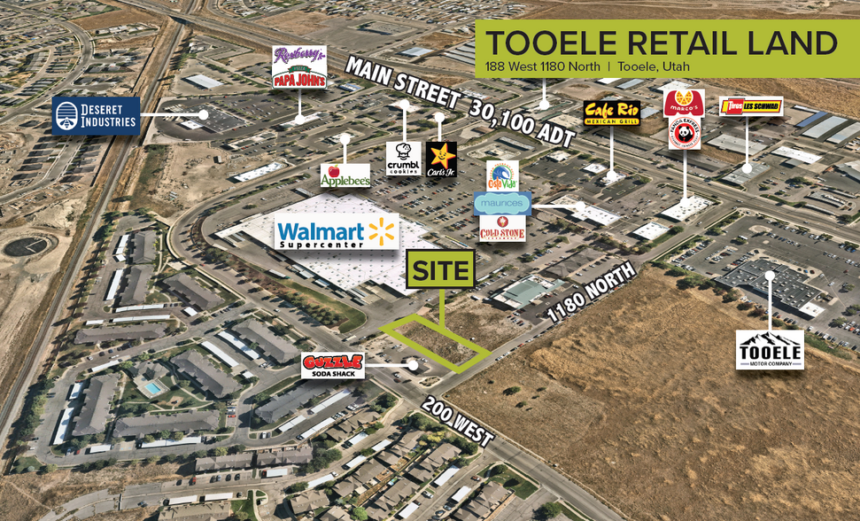 Primary Photo Of 1180 N 200 W, Tooele Land For Sale