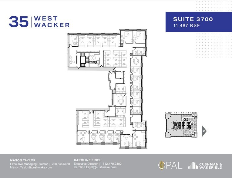 More Photos Of 35 W Wacker Dr, Chicago Office For Lease