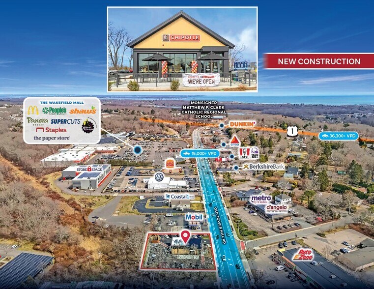 Primary Photo Of 60 Old Tower Hill Rd, South Kingstown Fast Food For Sale