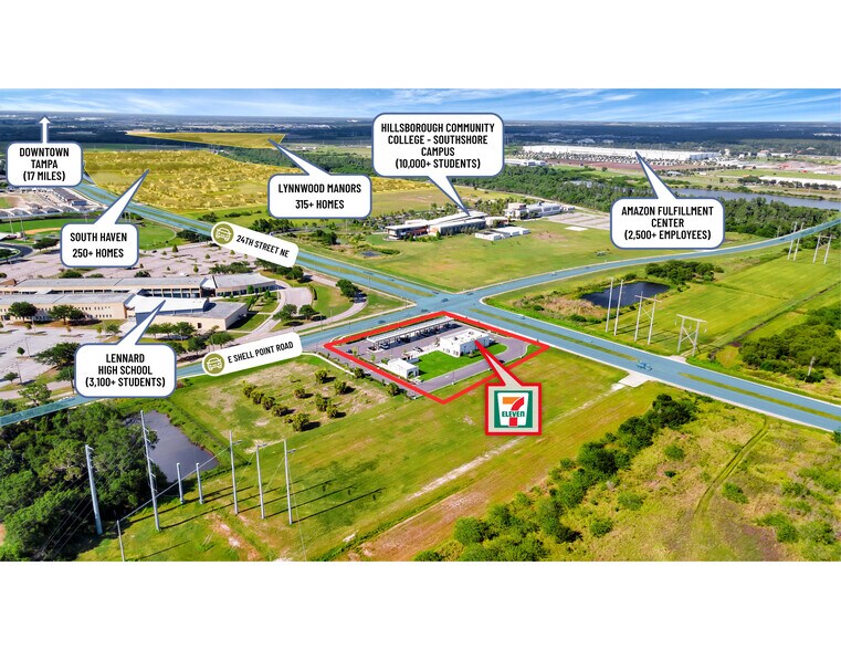 More Photos Of 2371 Shell Point, Ruskin Convenience Store For Sale