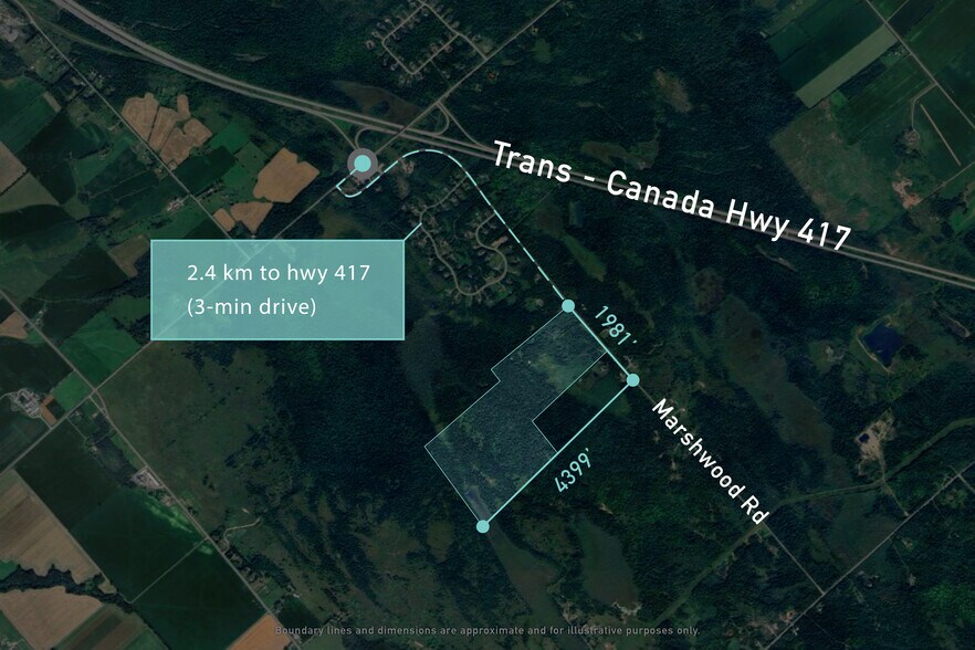 More Photos Of 2485 Marshwood Rd, Carp Land For Sale