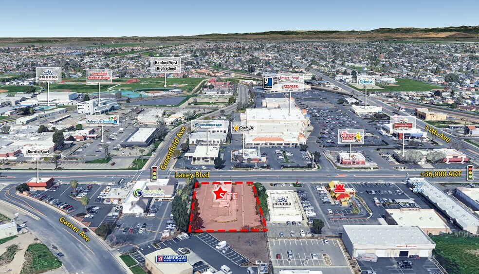 More Photos Of 839 W Lacey Blvd, Hanford Fast Food For Lease