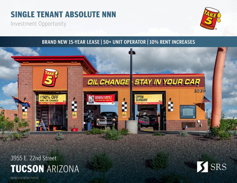 Primary Photo Of 3955 E 22nd St, Tucson Auto Repair For Sale