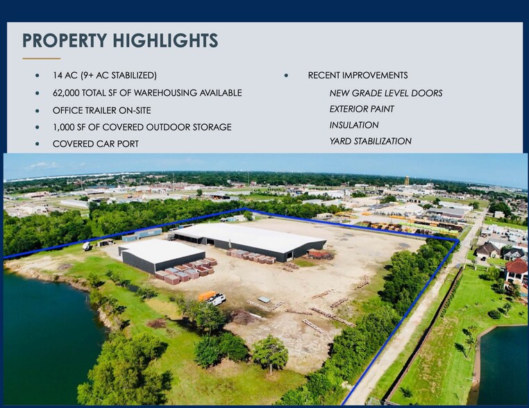 More Photos Of 4835 Bourque rd, Nederland Industrial For Lease
