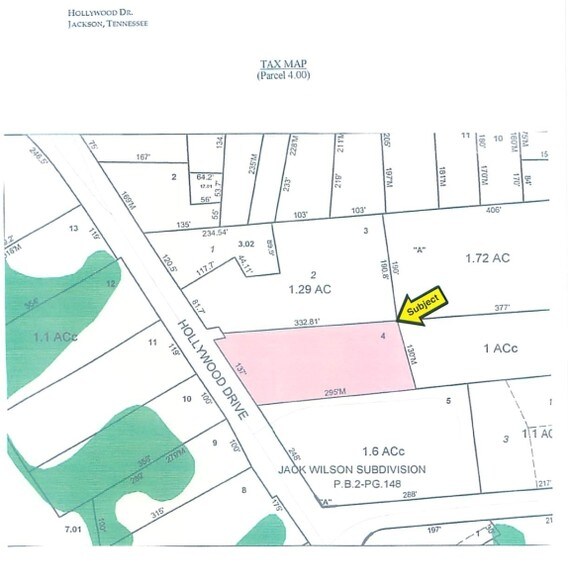 More Photos Of 1421 Hollywood Dr, Jackson Land For Sale