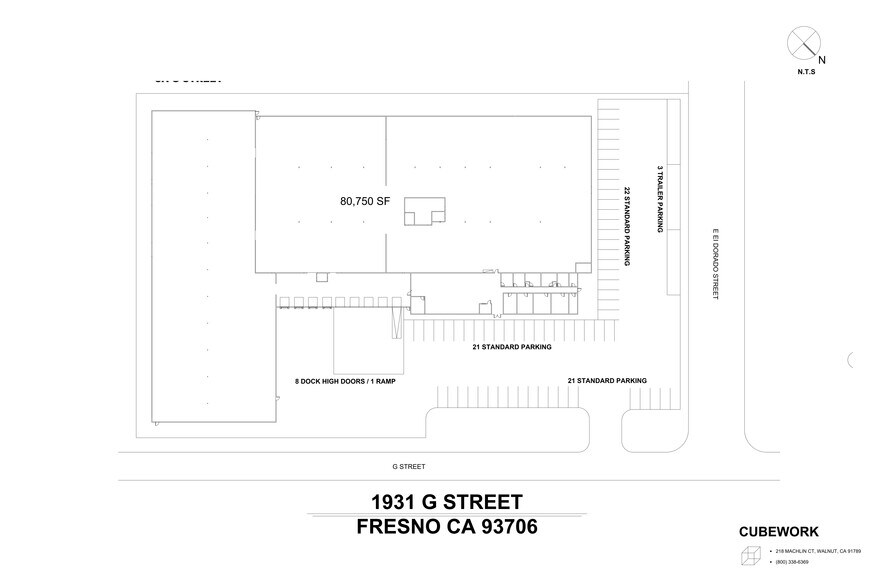 More Photos Of 1931 G St, Fresno Warehouse For Sale