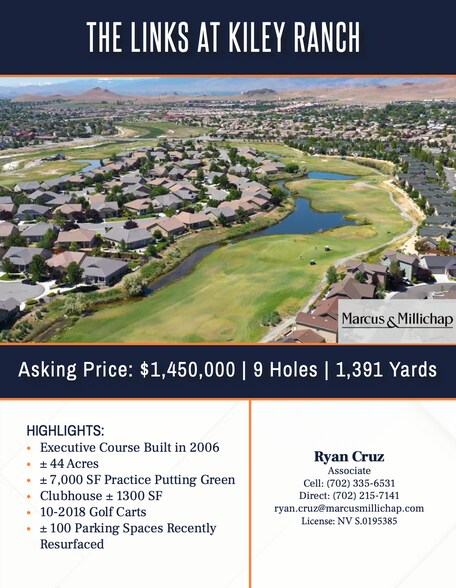 More Photos Of 5800 Kiley Links Dr, Sparks Golf Course Driving Range For Sale