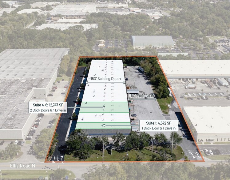 More Photos Of 1057 Ellis Rd N, Jacksonville Warehouse For Lease