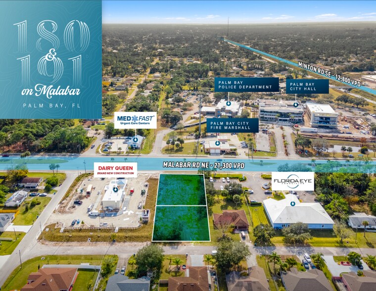 Primary Photo Of 191 Malabar Rd NW, Palm Bay Land For Sale
