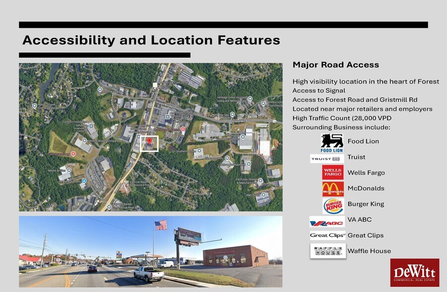 More Photos Of 17841 Forest Rd, Forest Storefront For Lease