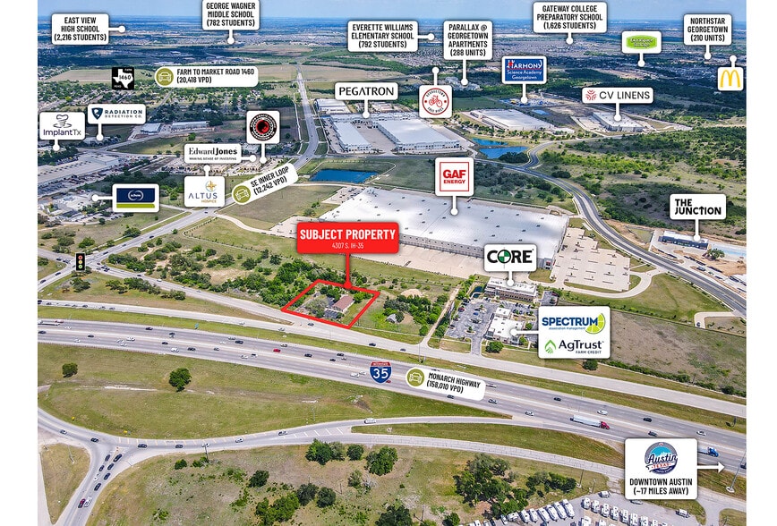 More Photos Of 4307 IH-35, Georgetown Office For Sale