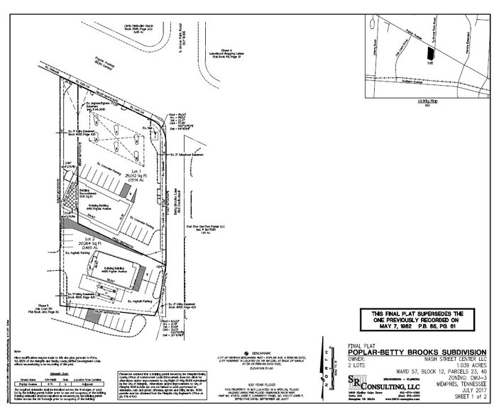 More Photos Of 4485 Poplar Ave, Memphis Bank For Lease