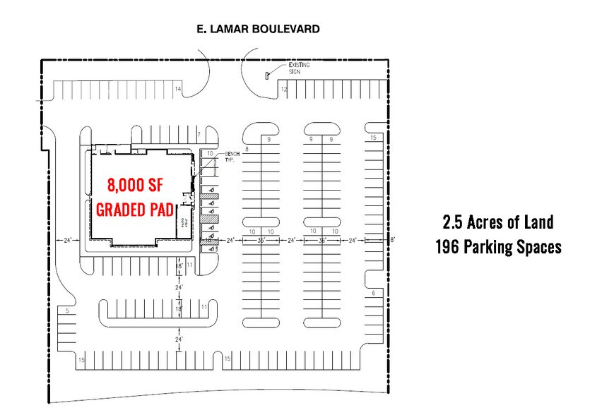 More Photos Of 2300 E Lamar Blvd, Arlington Land For Lease