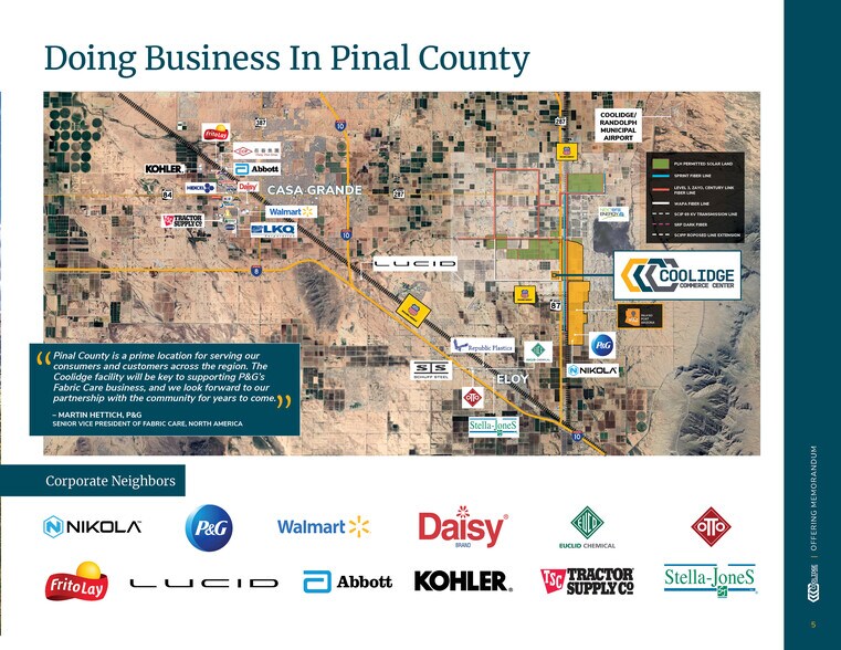 More Photos Of NW Hwy 87 & Hanna Rd @ Hanna Rd, Eloy Land For Sale