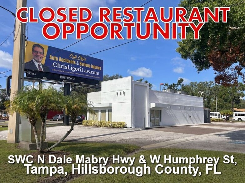 Primary Photo Of 8550 N Dale Mabry Hwy, Tampa Fast Food For Lease