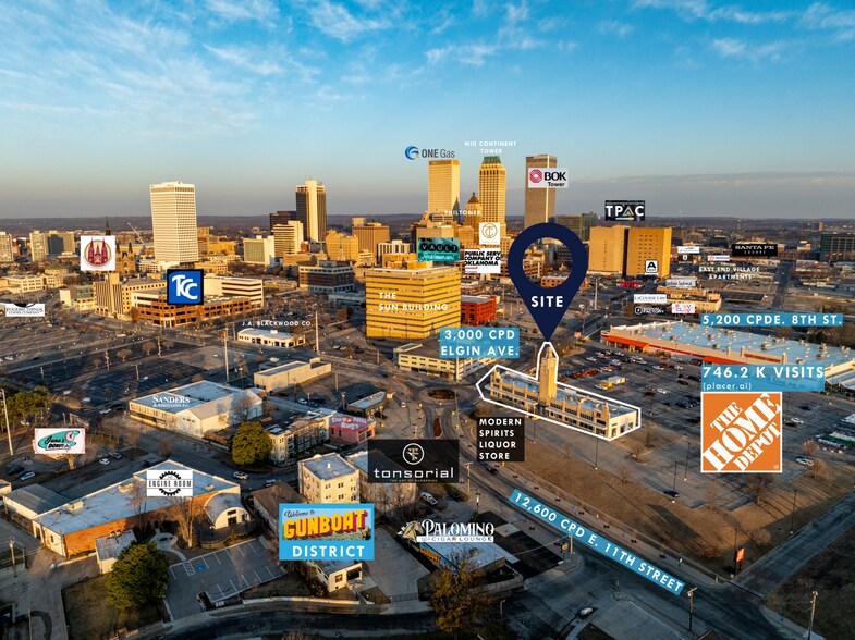 More Photos Of 401-421 E 11th St, Tulsa General Retail For Sale