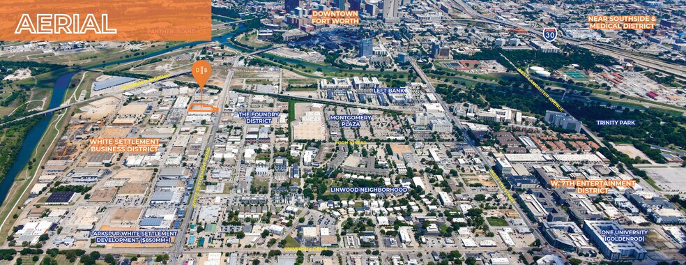 More Photos Of 2500 & 2444 White Settlement Rd, Fort Worth Land For Sale