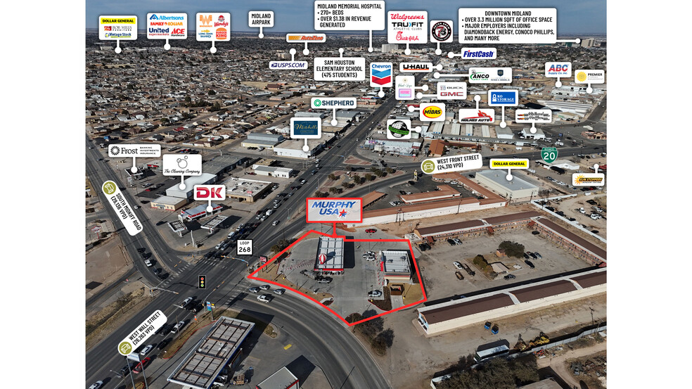 More Photos Of 3601 W Wall St, Midland Convenience Store For Sale